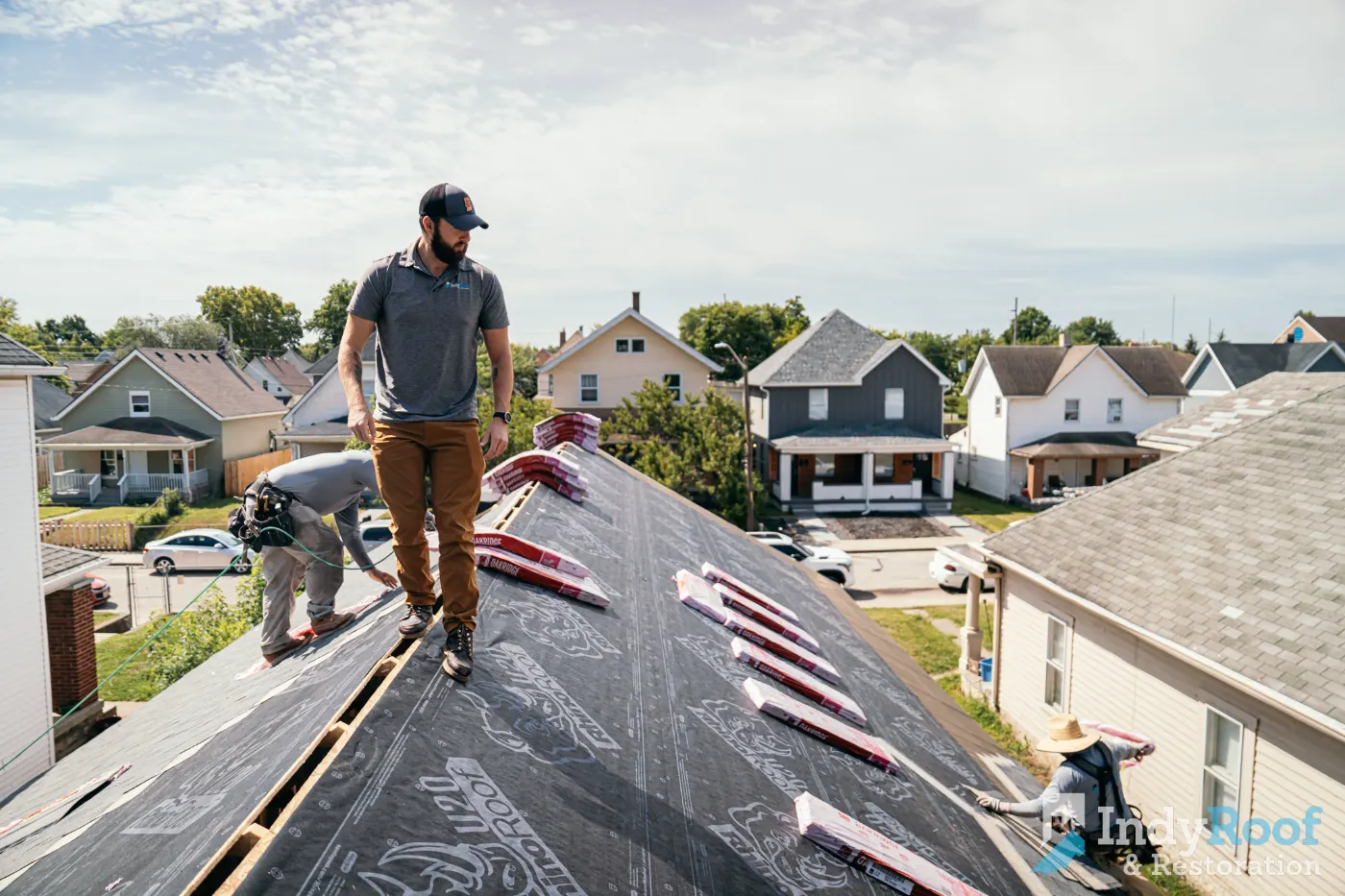 Flashing and seam work in Bellwood